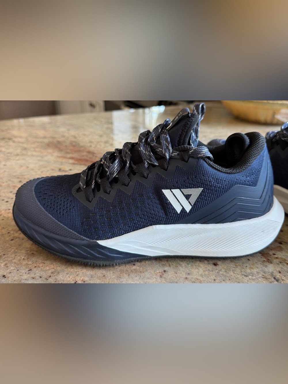 Men's Performance P-38 Lightning Pickleball Shoes Navy and White